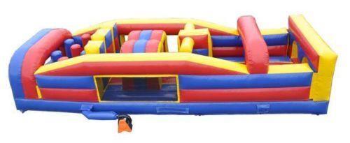 Seven Element Obstacle Course 7ft H x 31ft L x 12 ft W Seven Element Obstacle Course 7ft H x 31ft L x 12 ft W